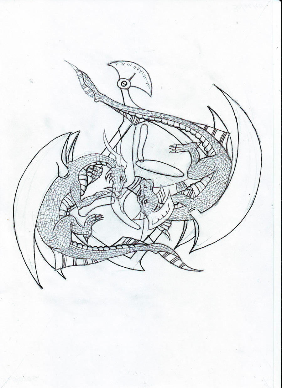 Sablier draconique by Loup-sauvage
