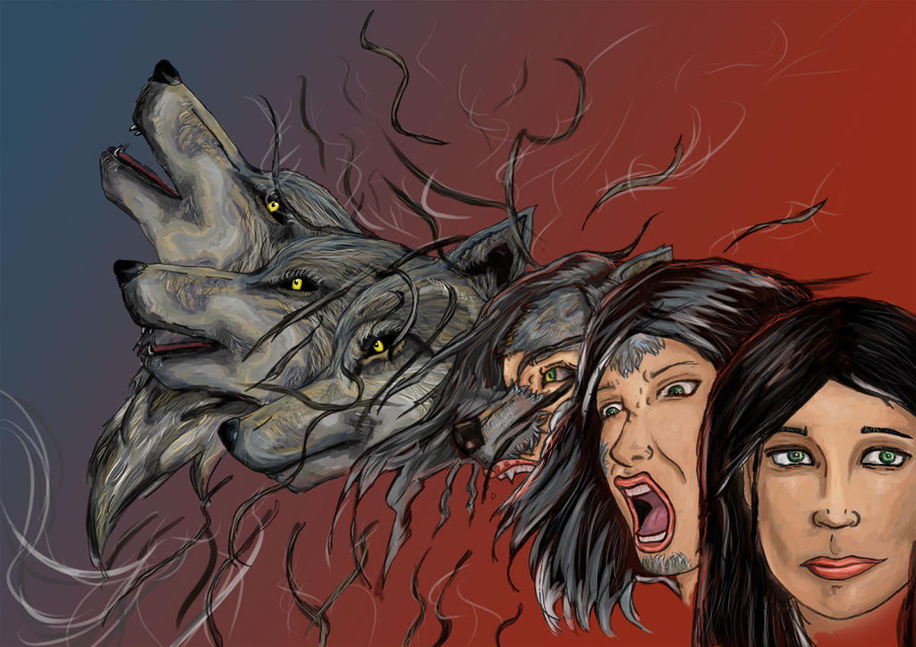 werewolf -Transformation by Loup-sauvage