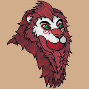 Pixel lion