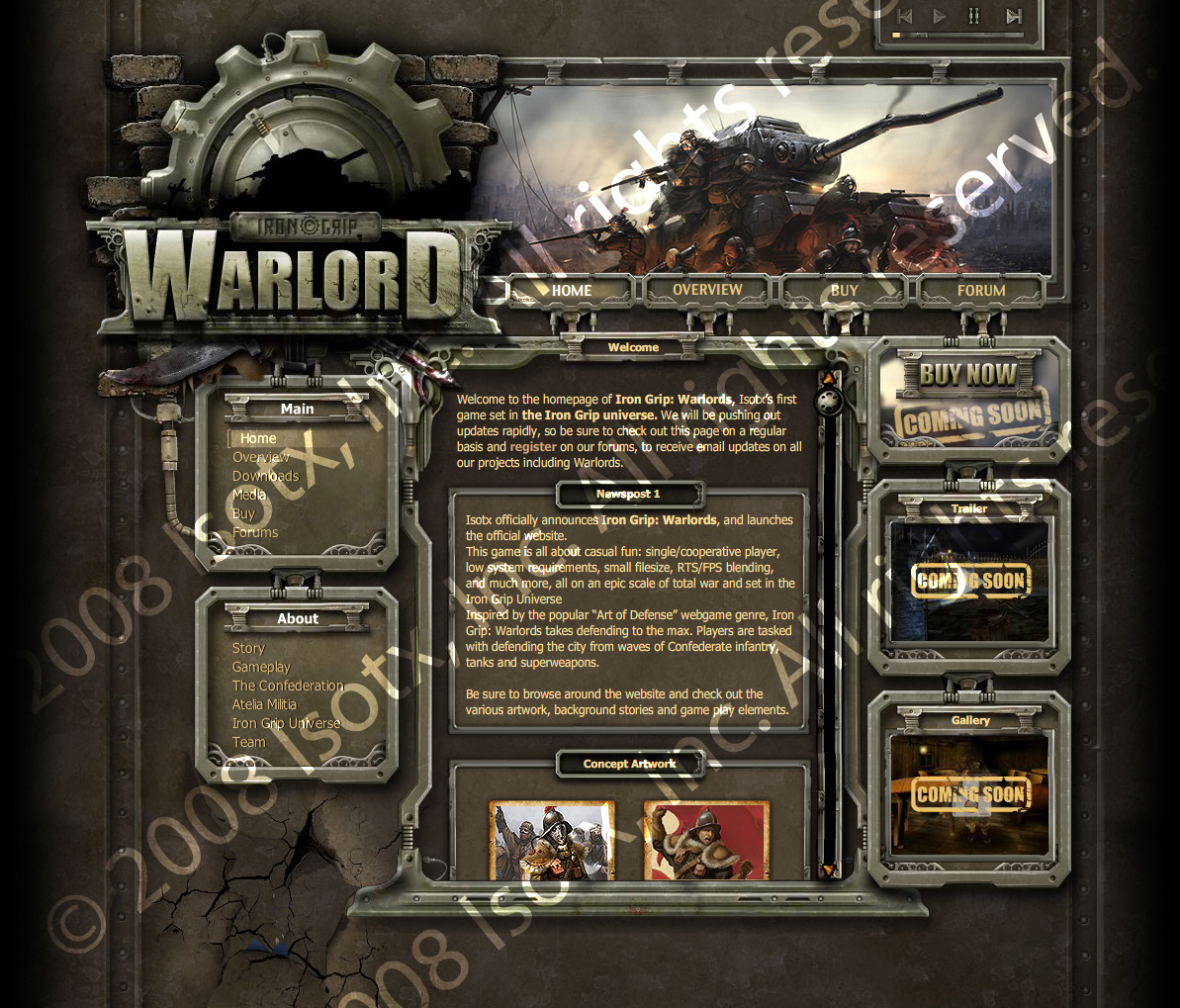 IRON GRIP: WARLORD