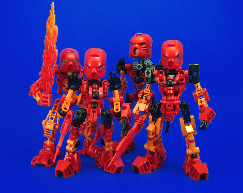 Bionicle - Tahu Comparisons