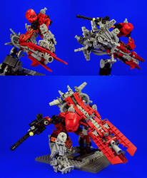 Bionicle - Lava Dreadnought + Tahu Armor Set A