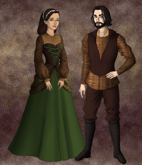 Hunith and Balinor by SingerofIceandFire on DeviantArt