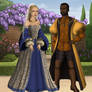 Othello and Desdemona