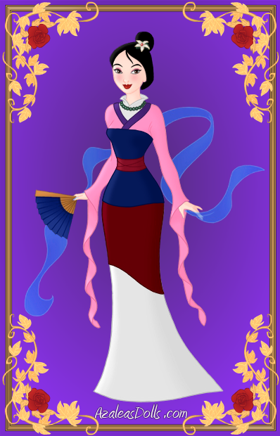 mulan purple dress Mulan in Rapunzel's Dress by MagicMovieNerd on DeviantArt