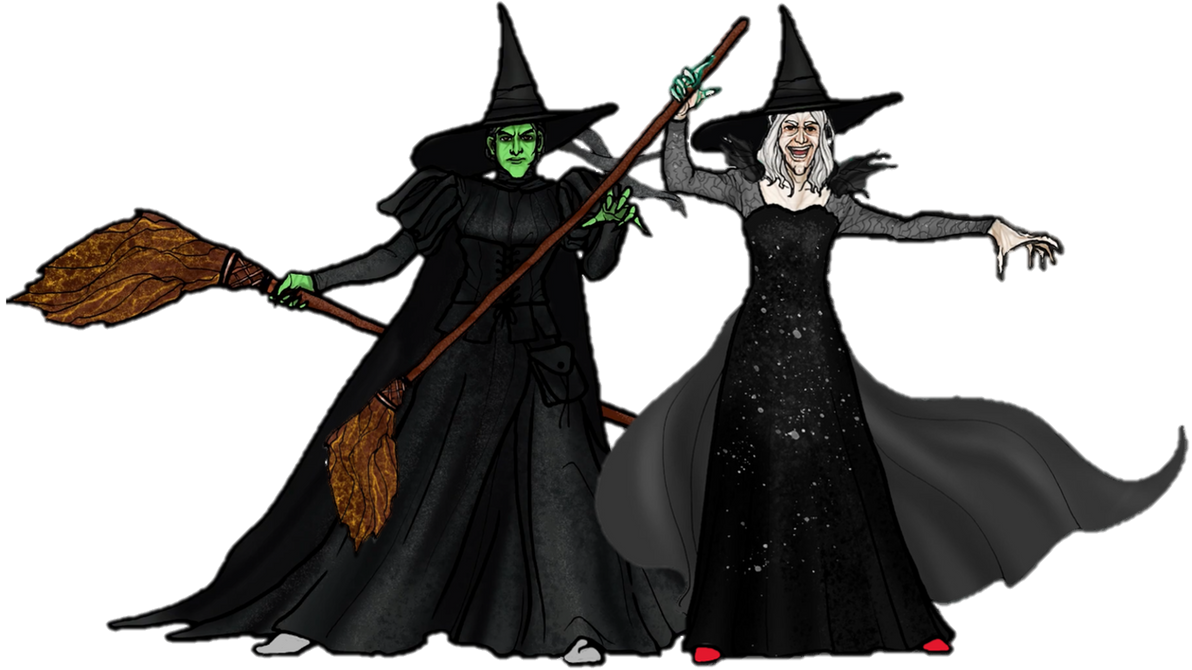 Theodora and Evanora The Wicked Witches of Oz by dfrab on DeviantArt
