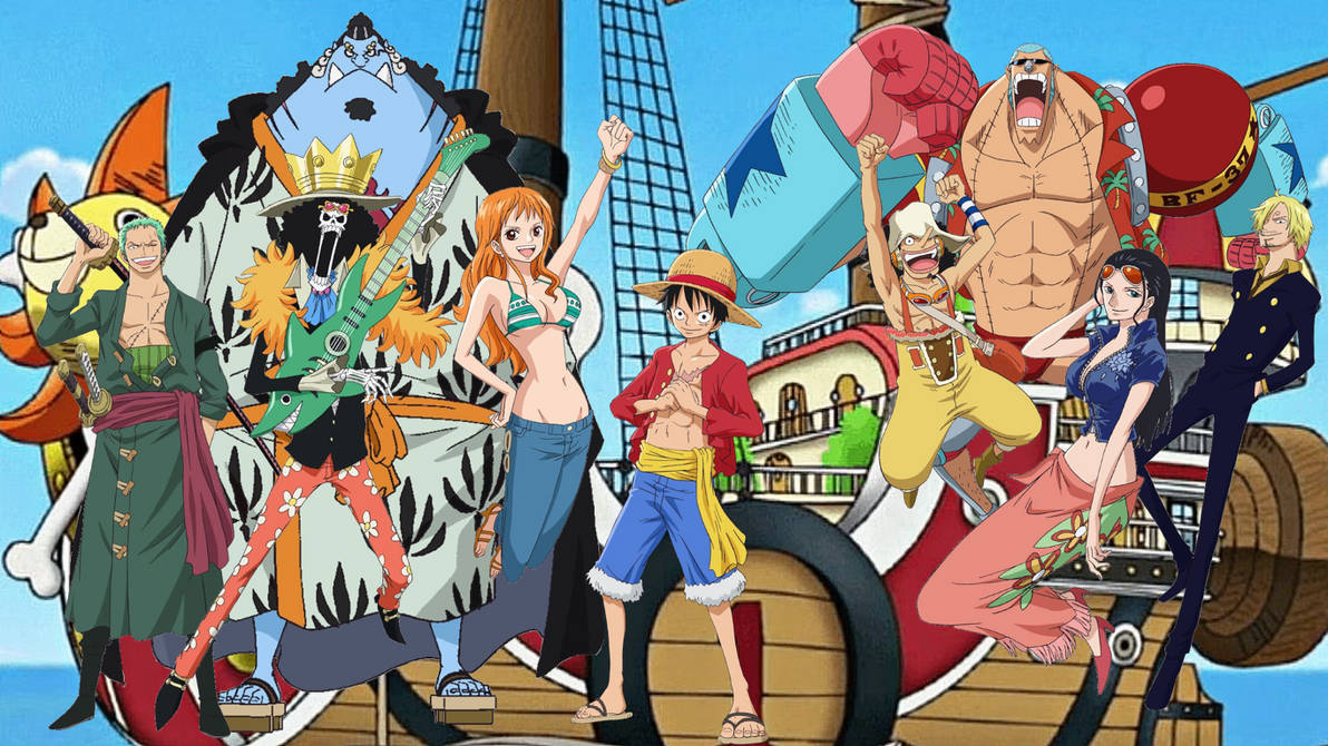 The Straw Hat Pirates by dfrab on DeviantArt