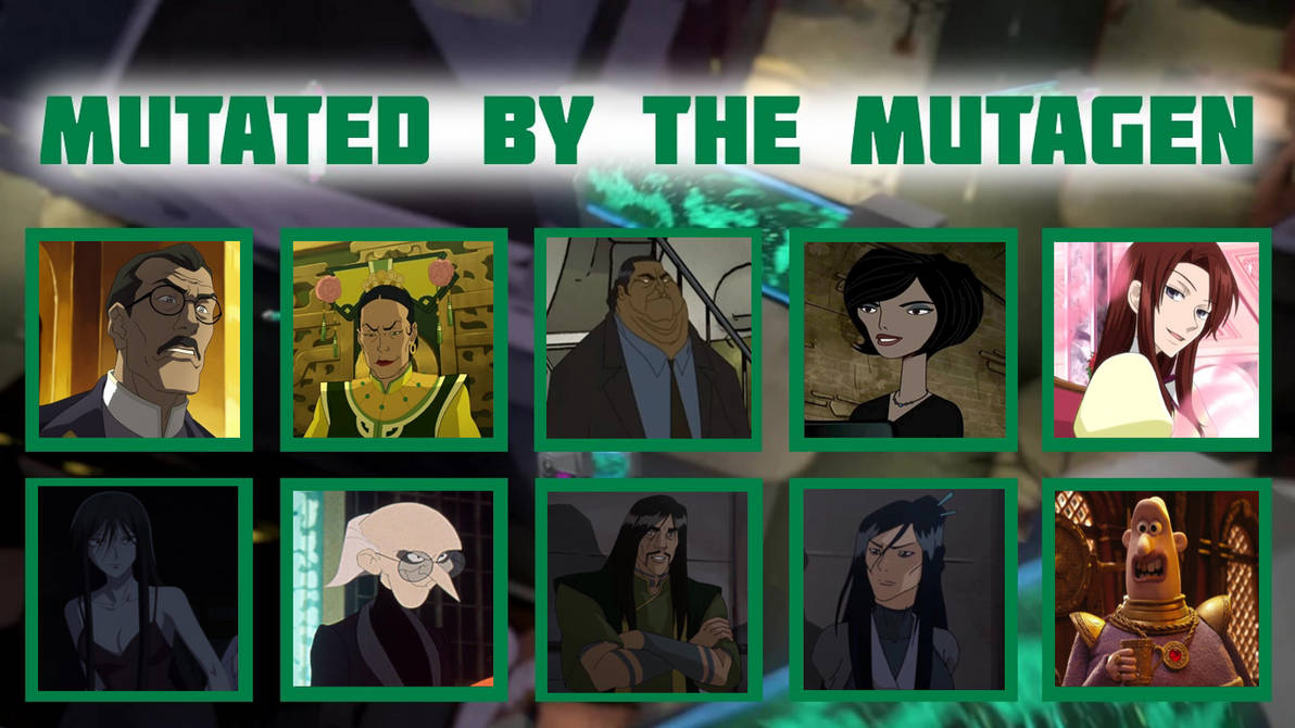 Top 10 Characters That Would Be Mutated By Mutagen by dfrab on DeviantArt