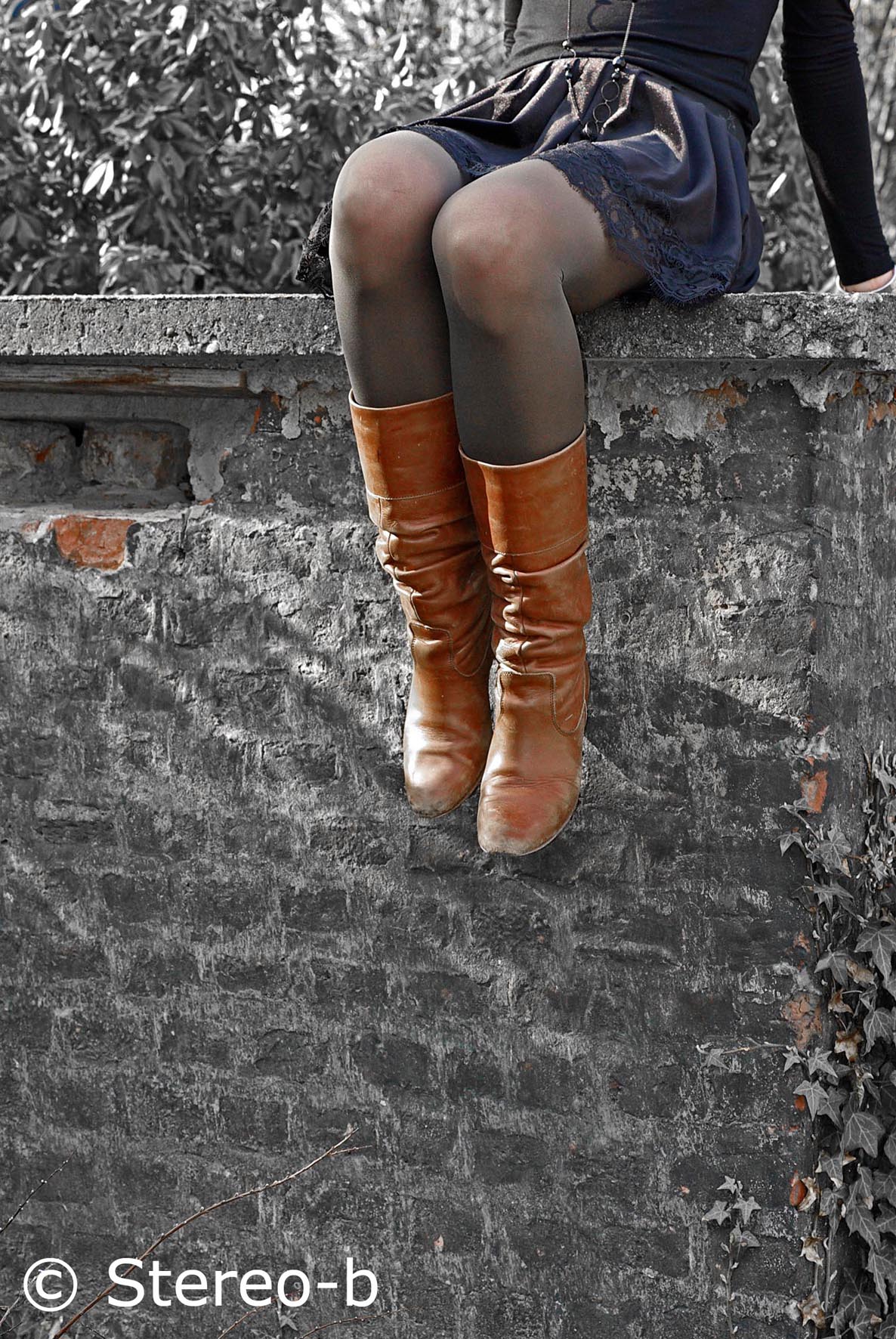 brown boots 9