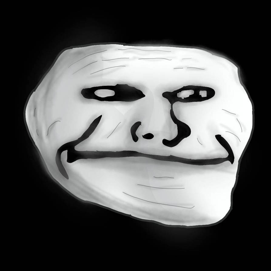 Neutral Rage Face Re-created sad troll face by Bubbafet2010 on DeviantArt
