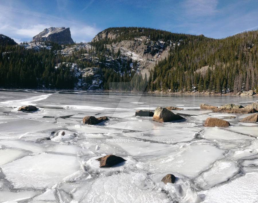 Bear Lake in Ice