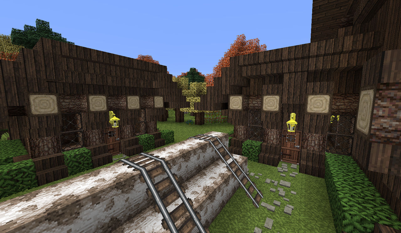 Minecraft Lumberjack Huts By Shroomworks On DeviantArt minecraft-lumberjack-huts-by-shroomworks-on-deviantart
