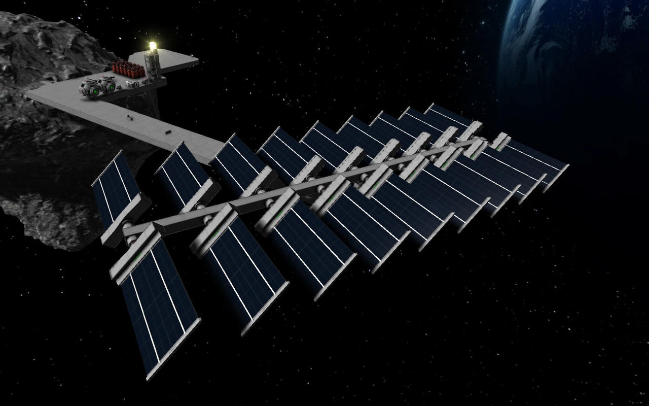 Space Engineers - Solar Array Concept by Shroomworks on DeviantArt