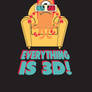 Cute Monsters can't see 3d movies