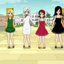 Pretty Cure Fairytale Dream Civilian Group Pic