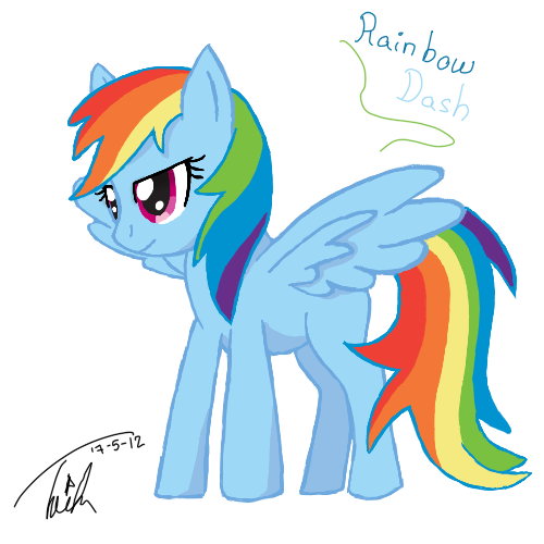 - Rainbow Dash enhaced -