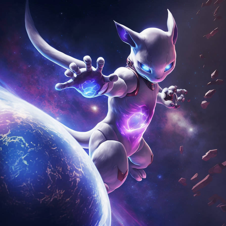 Mewtwo Float Mewtwo Space by AwesomeIdea on DeviantArt