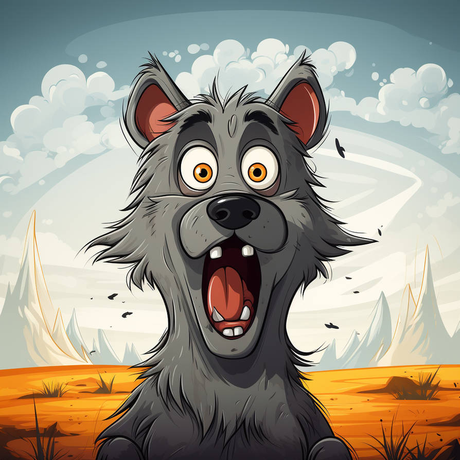 Cartoon Wolf Being Confused By AwesomeIdea On DeviantArt cartoon-wolf-being-confused-by-awesomeidea-on-deviantart