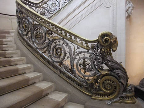 steampunk stairway