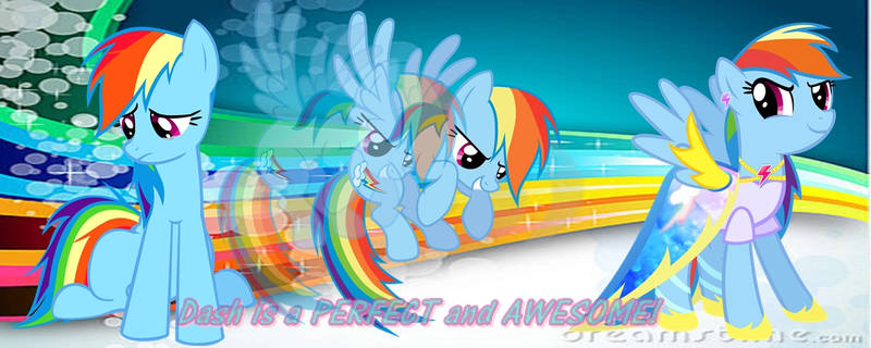 Wallpaper Rainbow Dash