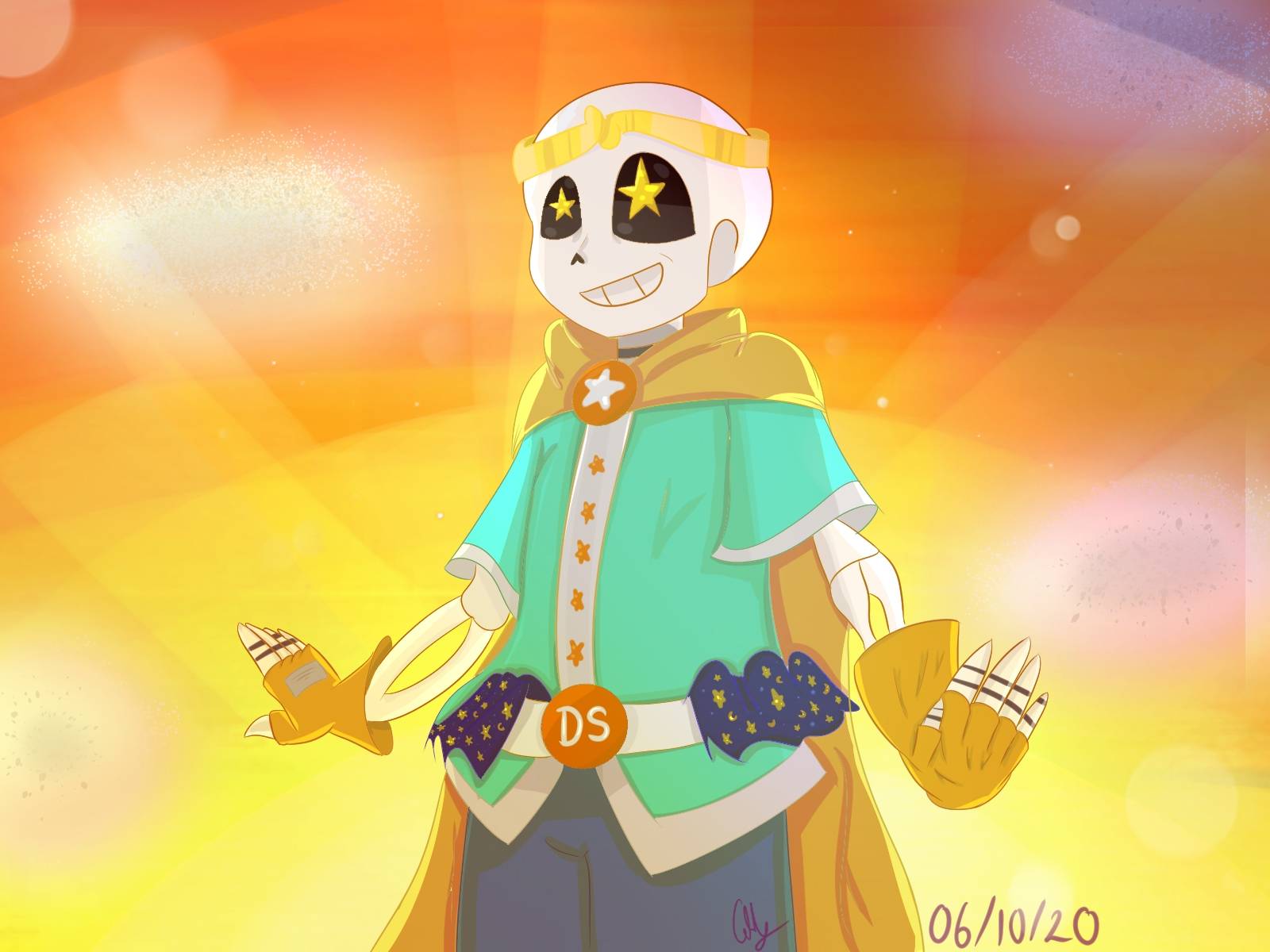 Dream!Sans by BlookyArtwork on DeviantArt