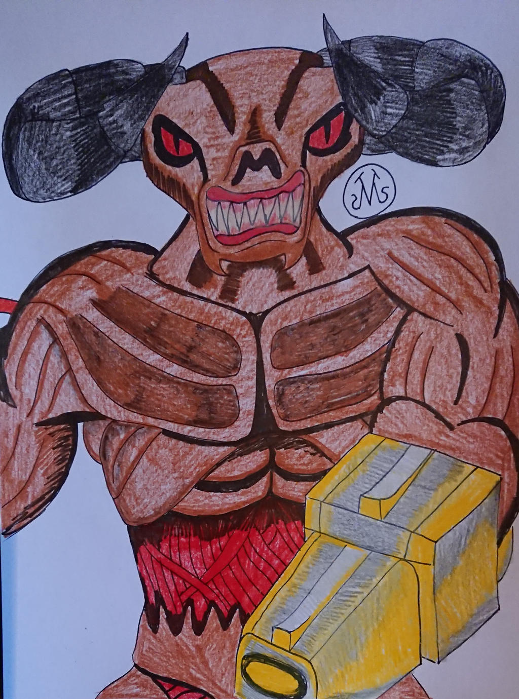 Cyberdemon Refrence Cyberdemon by DNCSamsonART on DeviantArt