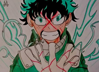 My One for All Hero: DEKU by MaleVolentSamSon