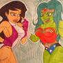 Wonder Woman/She-Hulk Leotard Swap