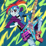 Punk Rockin' Rainbow Dash