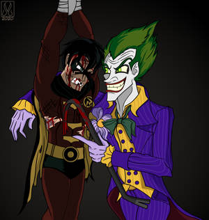 Bane Punishes The Joker By Dncsamsonart On Deviantart
