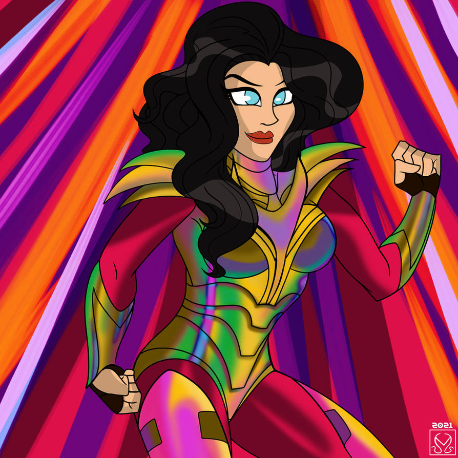 Wonder Woman - Golden Vibes by DNCSamsonART on DeviantArt