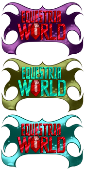 Equestria World Concept Logo