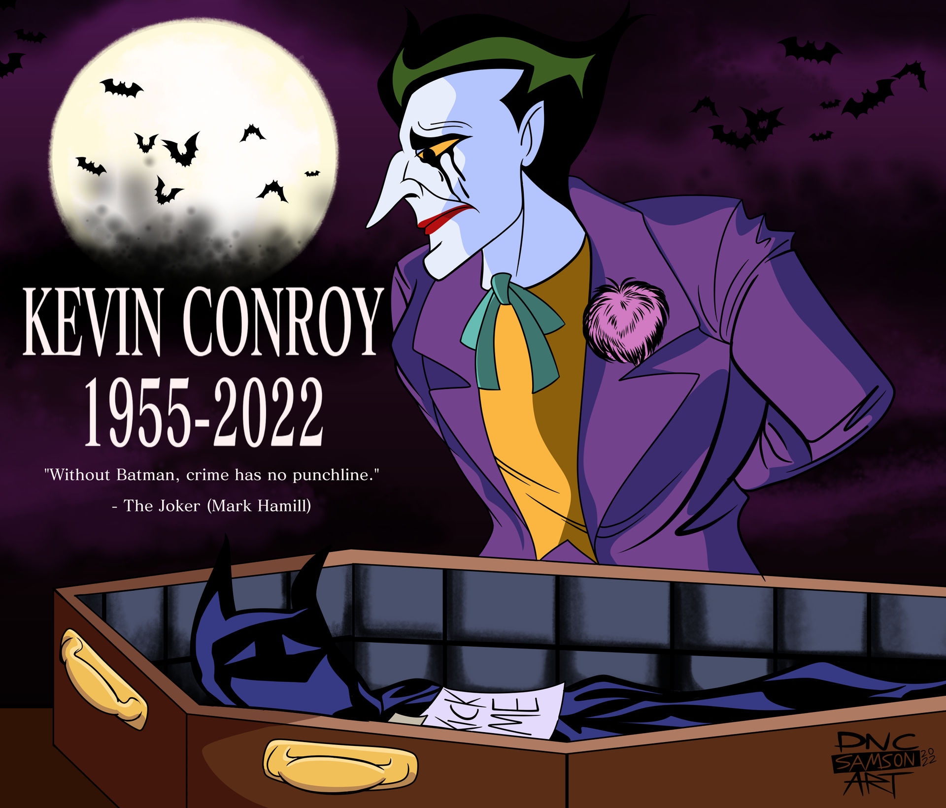 Batman Mark Hamill não quer ser o Coringa após morte de Kevin Conroy