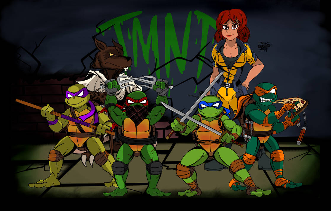 TMNT Redesign Complete Roster by DNCSamsonART on DeviantArt