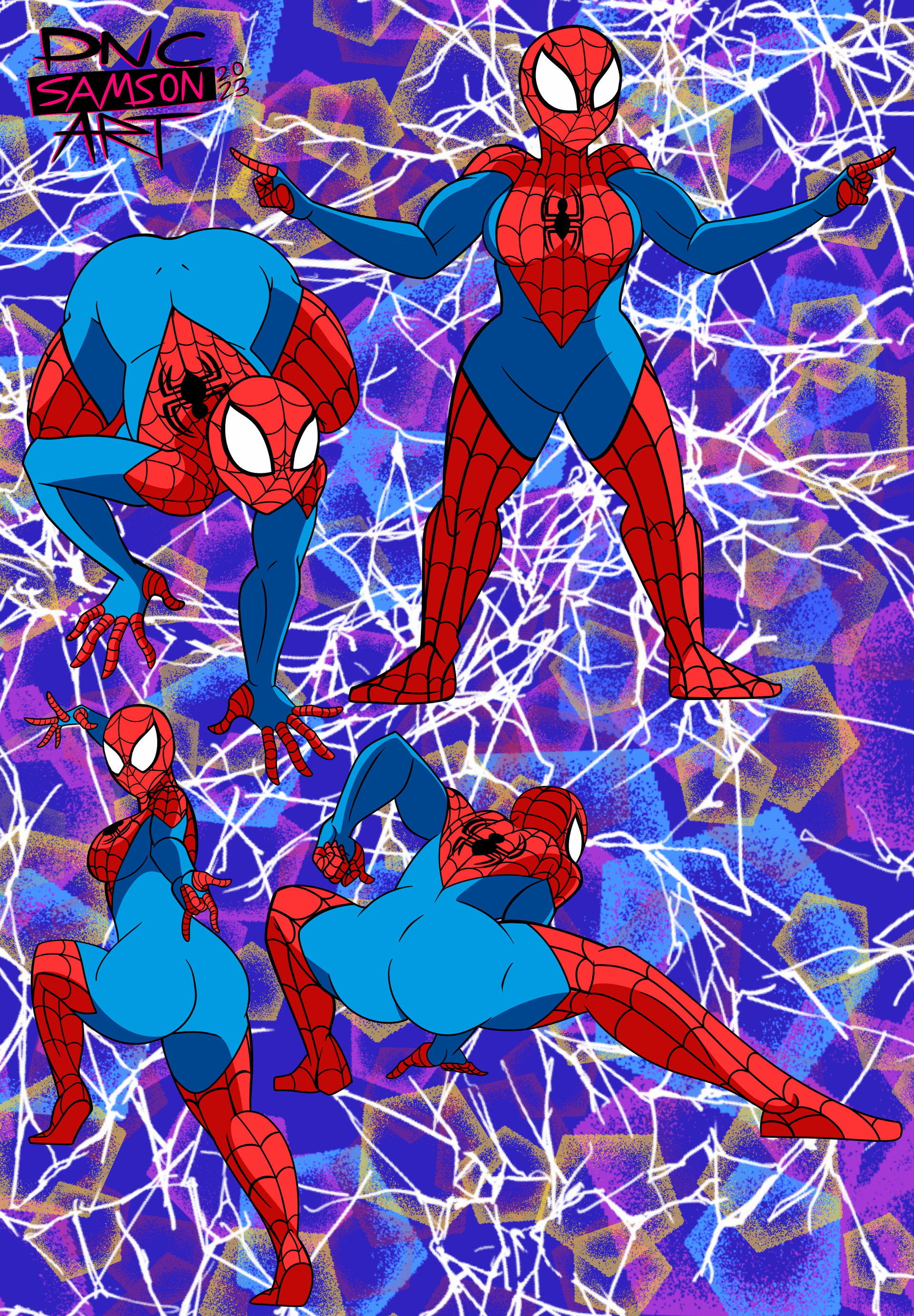 Thicc Spider Woman ATSV By DNCSamsonART On DeviantArt thicc-spider-woman-atsv-by-dncsamsonart-on-deviantart