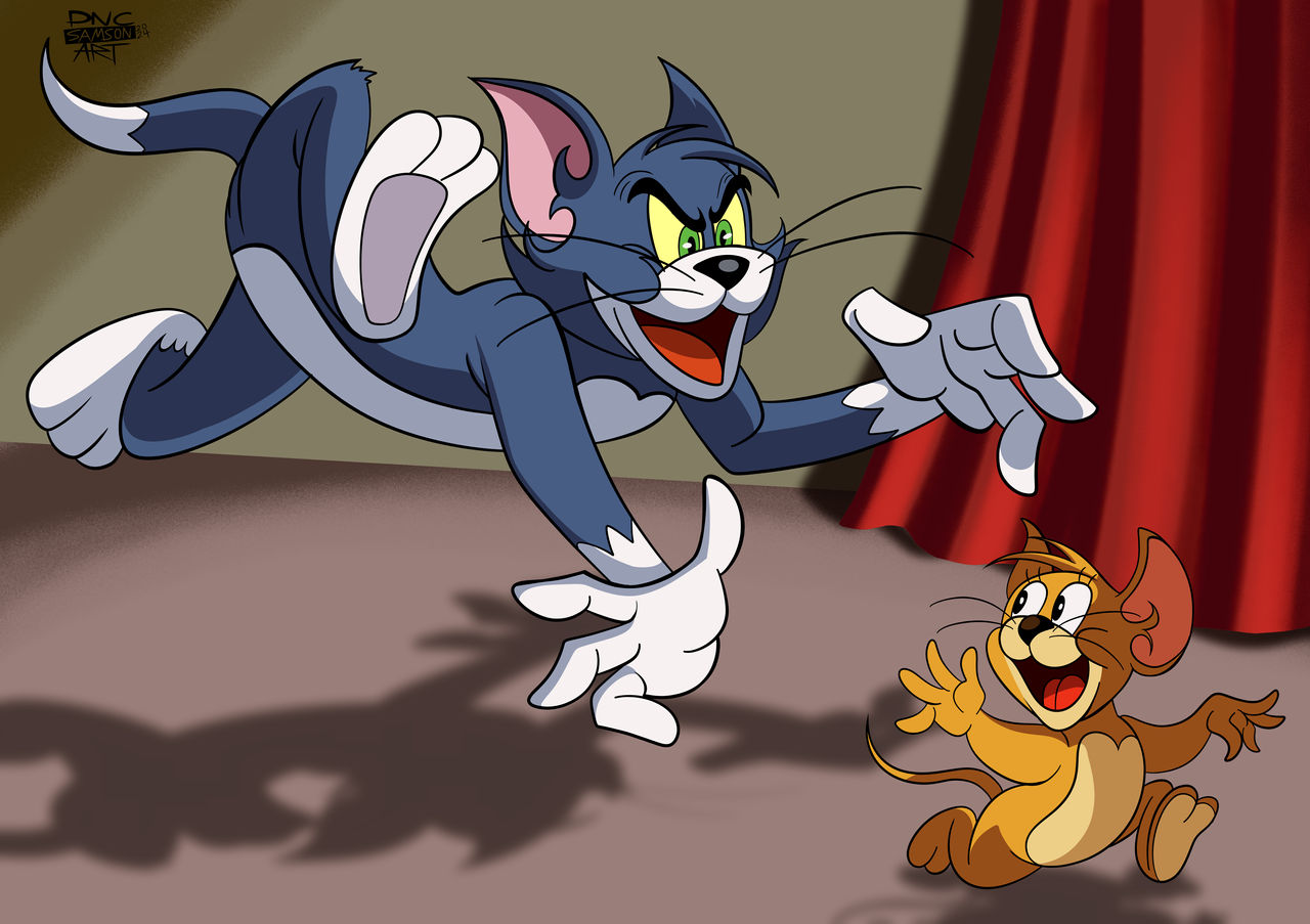 Tom Jr Deviantart Tom And Jerry by DNCSamsonART on DeviantArt