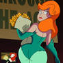 Poison Ivy With A Bouquet (REDRAW)