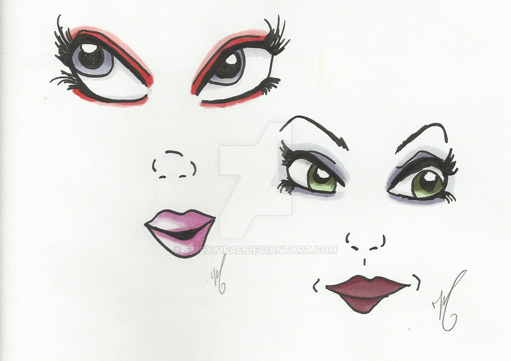 Faces by smexy1fae on DeviantArt