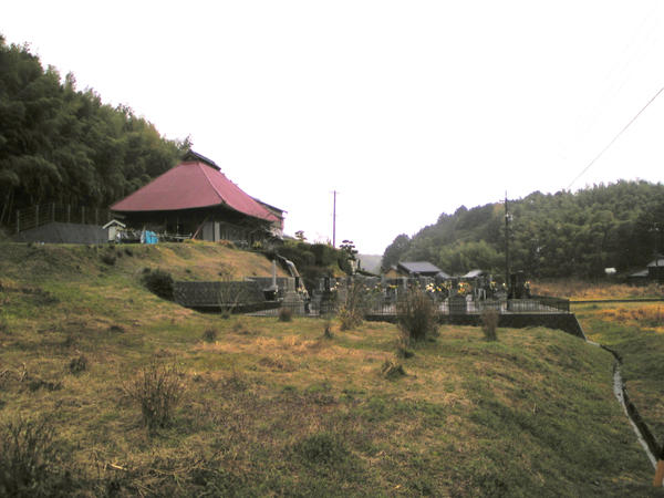 Japanese graveyard