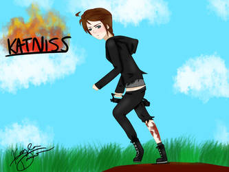 KATNISS: the girl who was on fire!