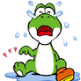 Yoshi's missing shoe vector