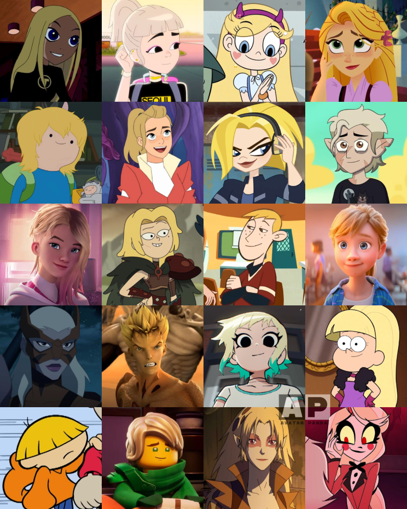 Blonde Cartoon Characters By AvatarPanda10 On DeviantArt blonde-cartoon-characters-by-avatarpanda10-on-deviantart