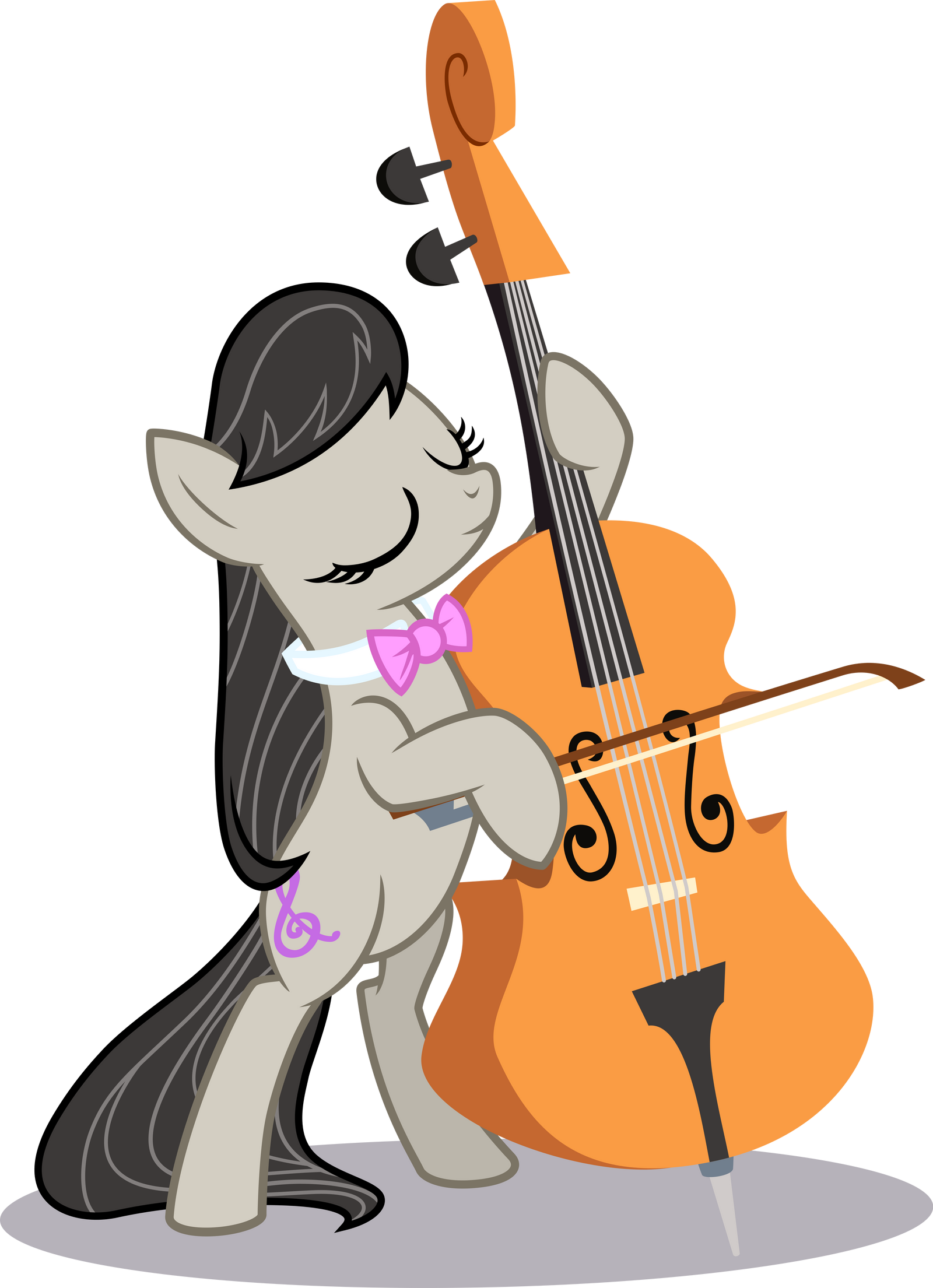Octavia Plays Cello With Her Eyes Closed by MillennialDan