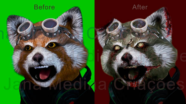 Zombification of Red Panda