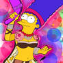 Marge Simpson as Zhu Rong