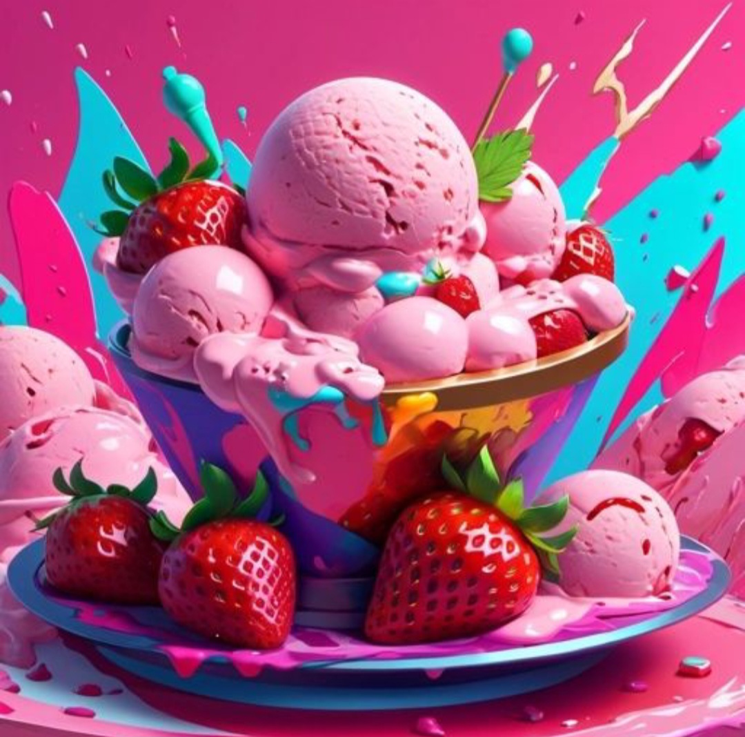 Exploding Strawberry Drawing Strawberry explosion by Halloween76Witch on DeviantArt