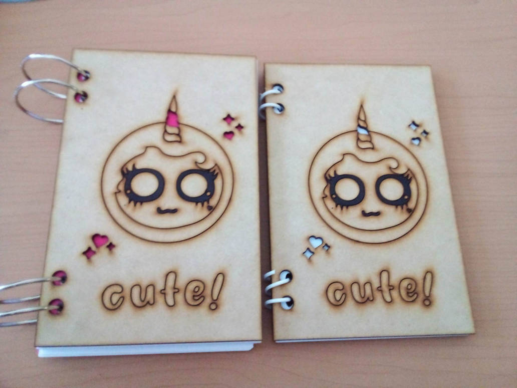 Mdf Notebook Mdf unicorn notebook by AnicornioArts on DeviantArt