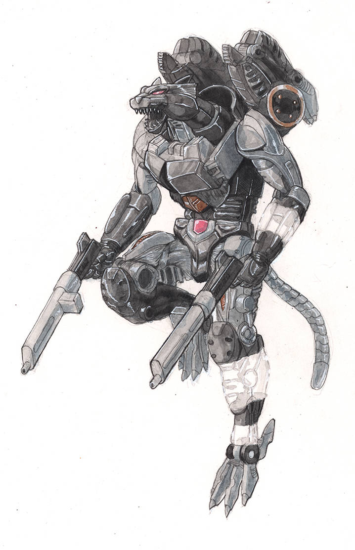 Beast Wars Ravage by TGping on DeviantArt