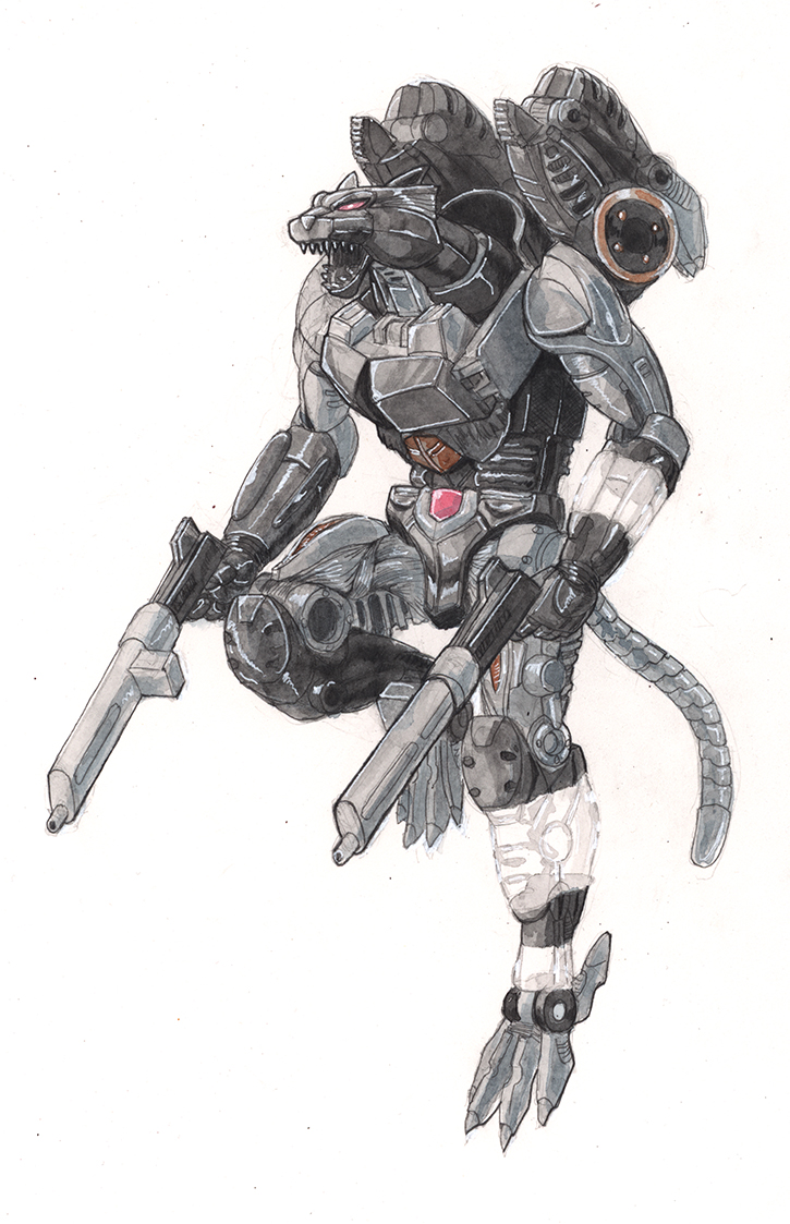 Beast Wars Ravage by TGping on DeviantArt