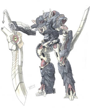 Beast Wars Optimus Primal movie concept